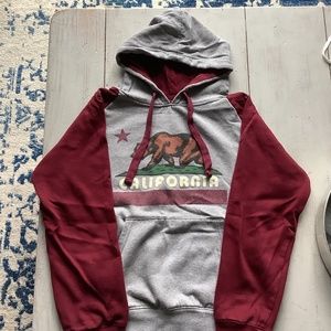 California Graphic Pullover Sweatshirt Size S
